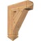 Ekena Millwork Traditional Arts & Crafts Smooth Bracket, Western Red Cedar, 5 1/2"W x 22"D x 26"H BKT06X22X26TRA03SWR - alternate 1